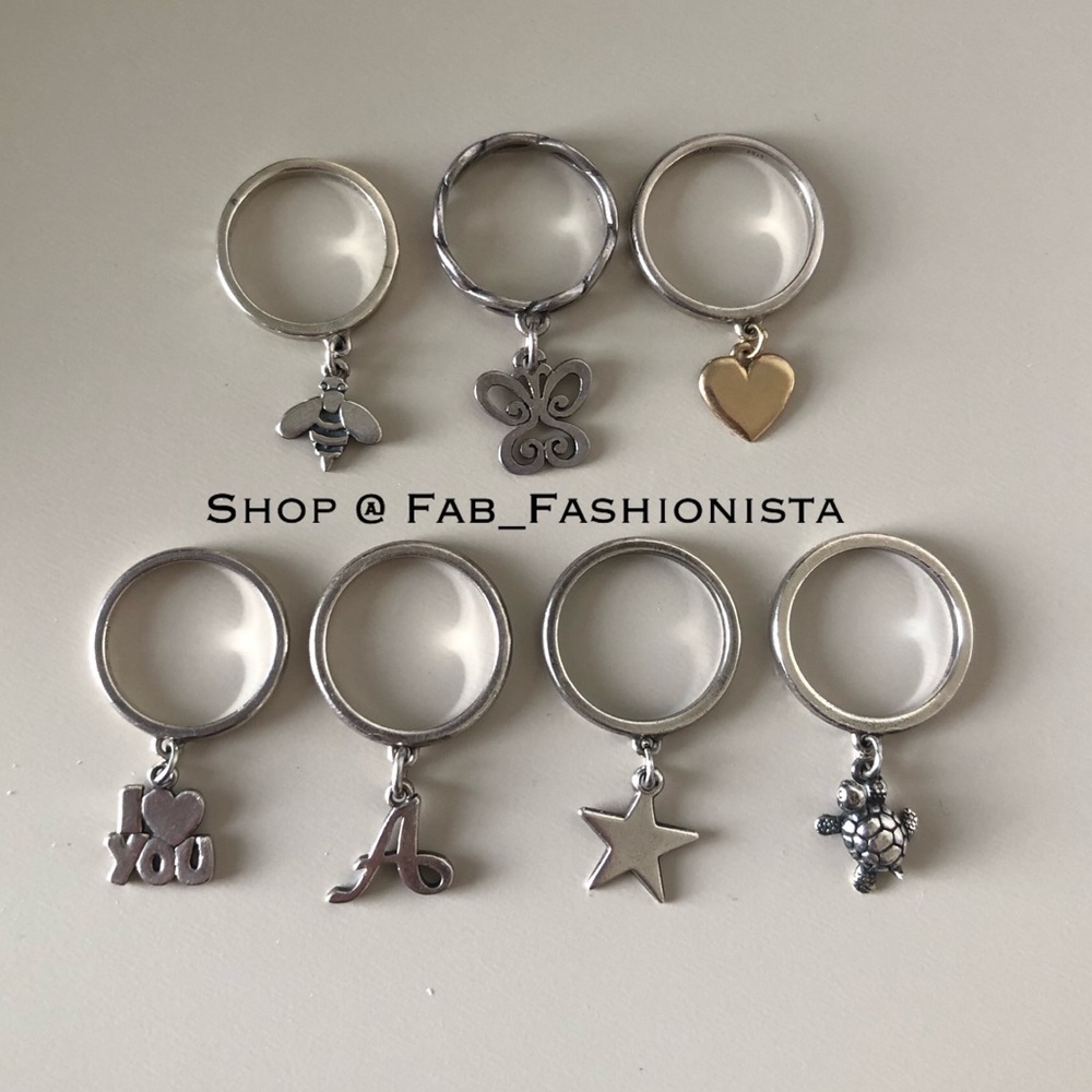 James Avery Charm Rings for sale